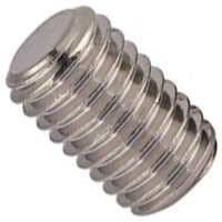 6C32SSFSP 6-32 X 1/2 SOC SET FLAT PT 18-8 SS